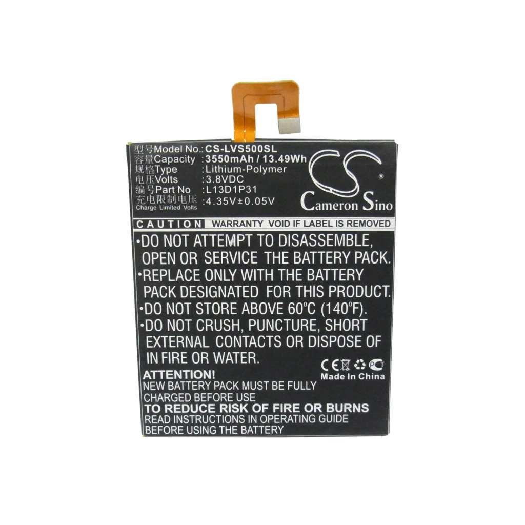 Tablet Battery Lenovo TAB 2 A7-20 (CS-LVS500SL)