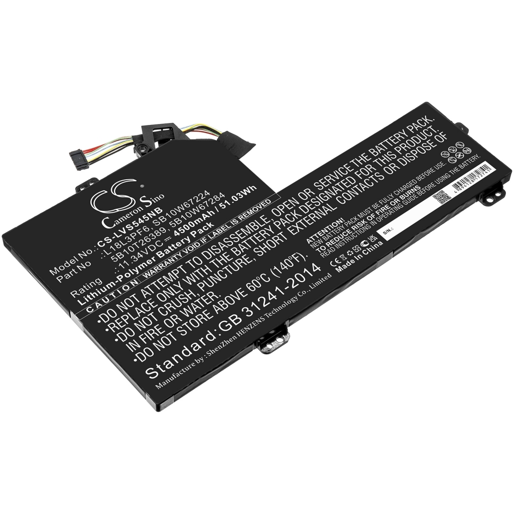 Laptop akkumulátorok Lenovo Ideapad S540-15IWL GTX (CS-LVS545NB)