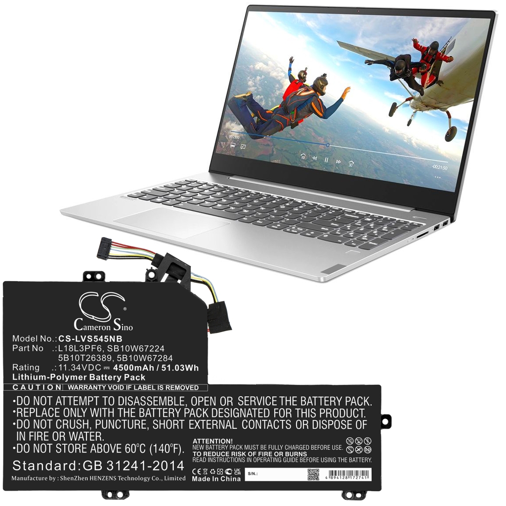 Laptop akkumulátorok Lenovo Ideapad S540-15IWL (CS-LVS545NB)