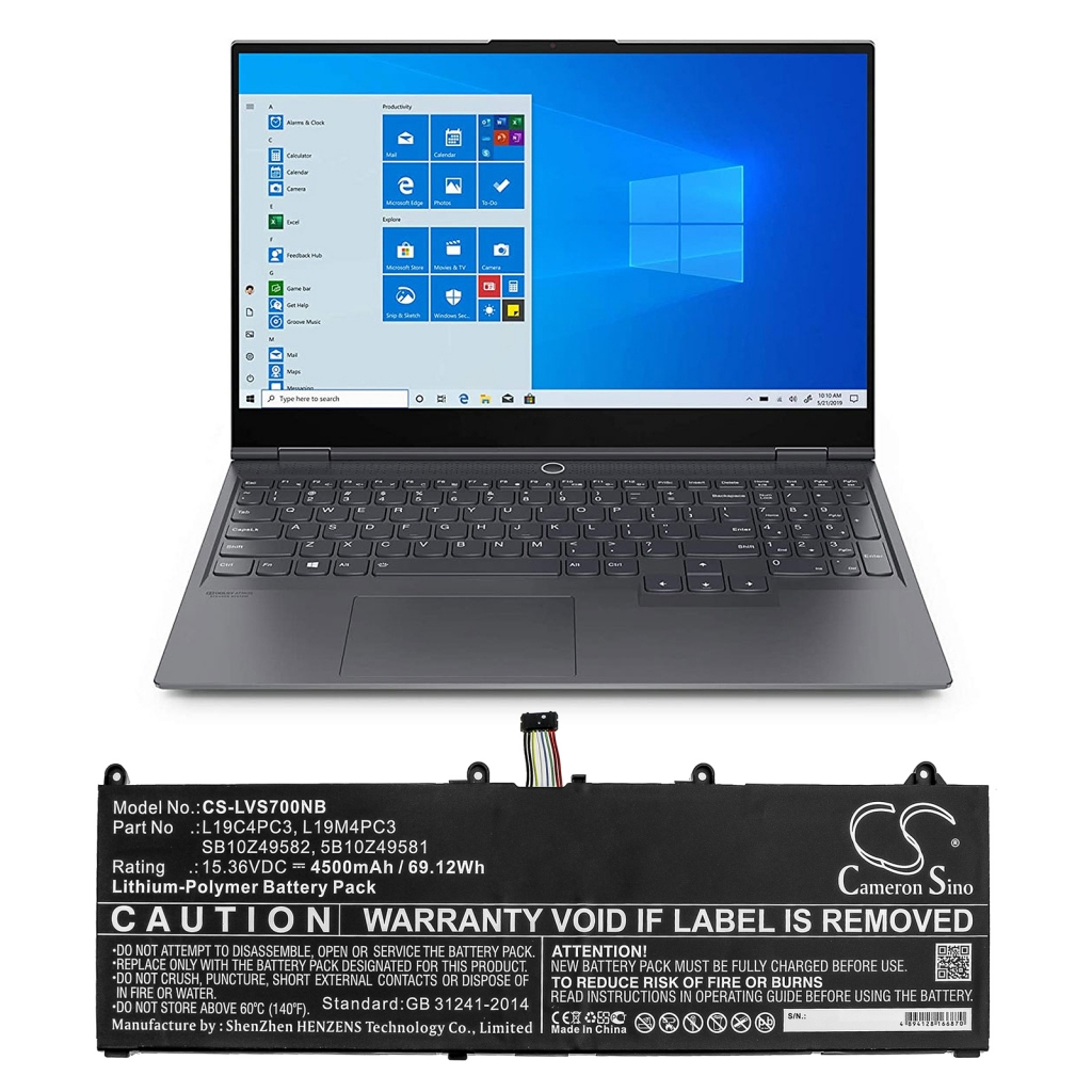 Notebook battery Lenovo CS-LVS700NB