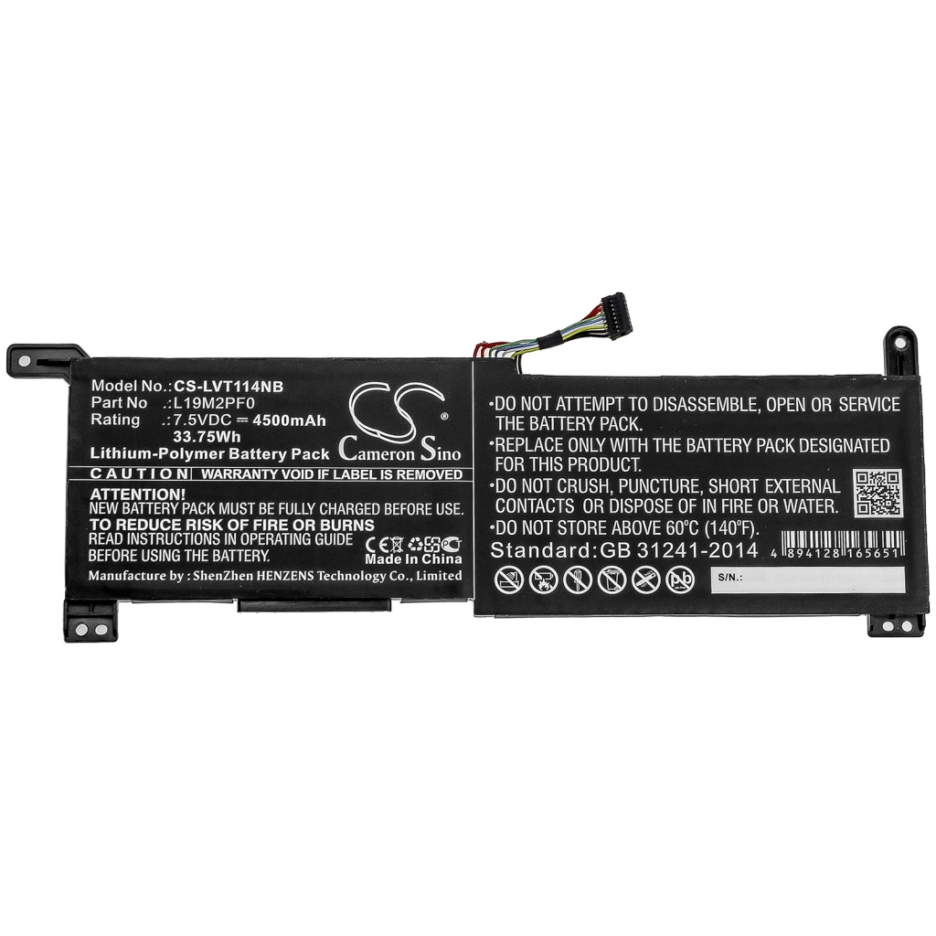 Laptop akkumulátorok Lenovo IdeaPad 1-14ADA05 82GW004KAU (CS-LVT114NB)