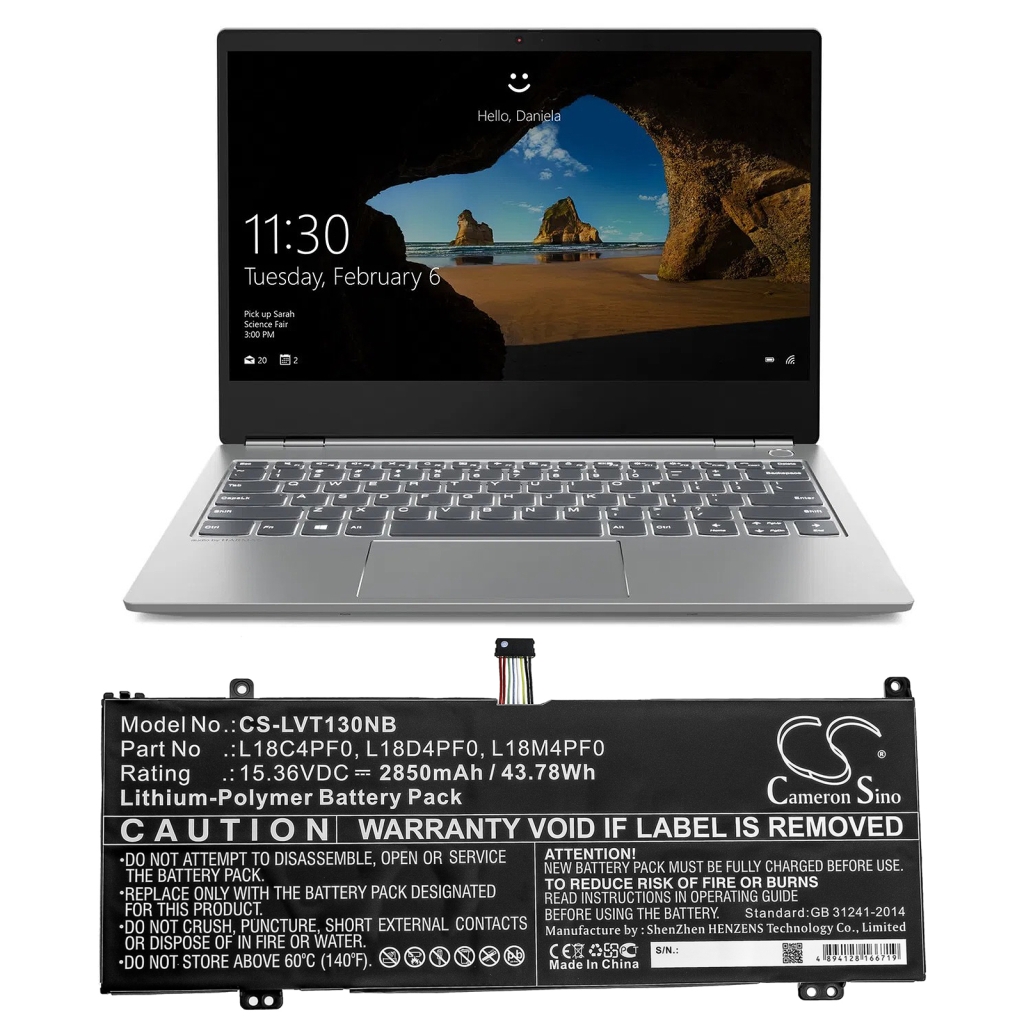 Laptop akkumulátorok Lenovo CS-LVT130NB