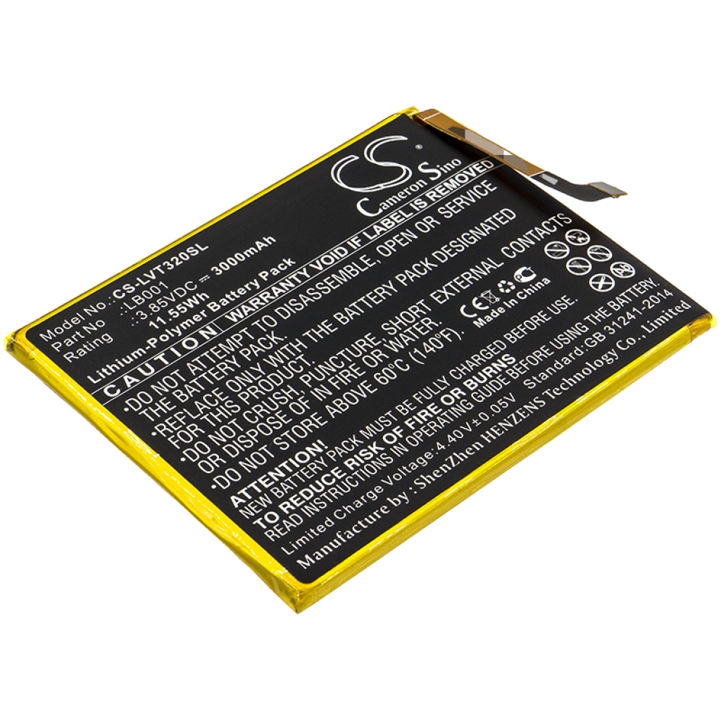 Mobile Phone Battery Lenovo PABY0001CN (CS-LVT320SL)