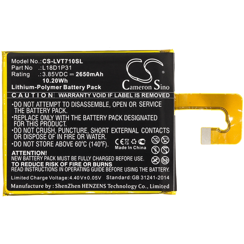 Tablet Battery Lenovo TAB E7 (CS-LVT710SL)