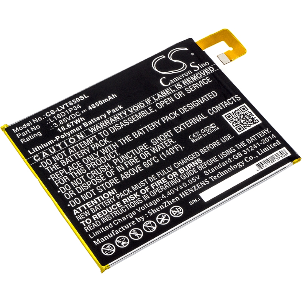 Tablet Battery Lenovo TAB4 8 (CS-LVT850SL)