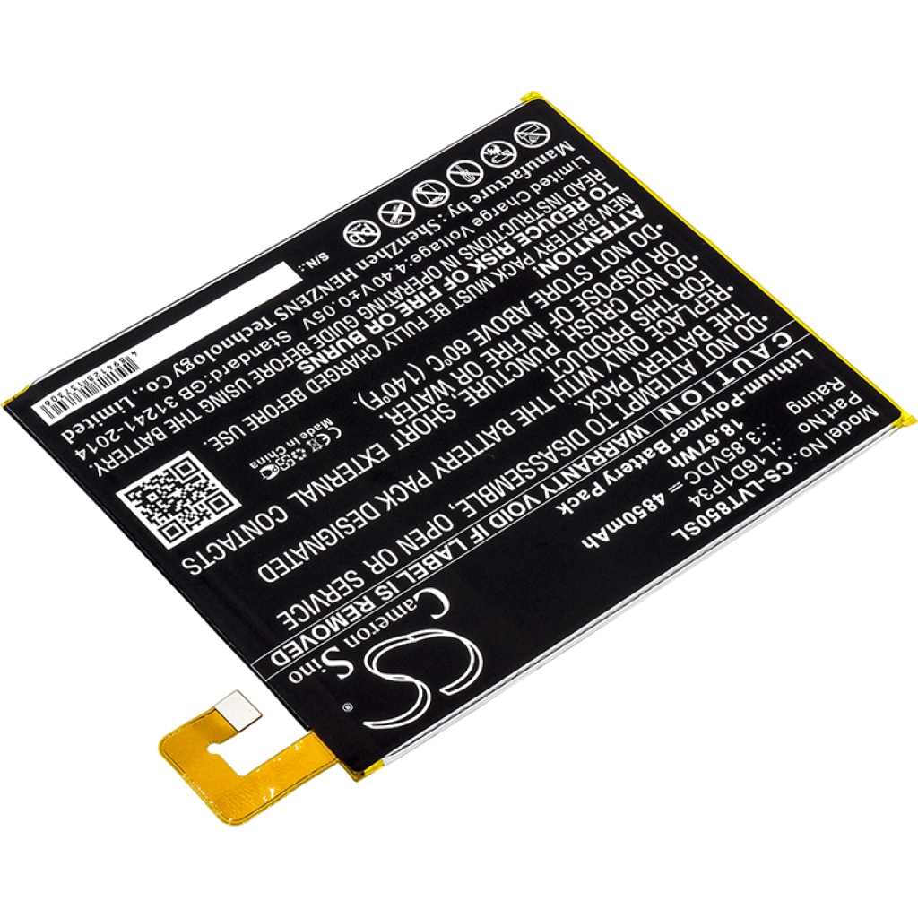 Tablet Battery Lenovo CS-LVT850SL