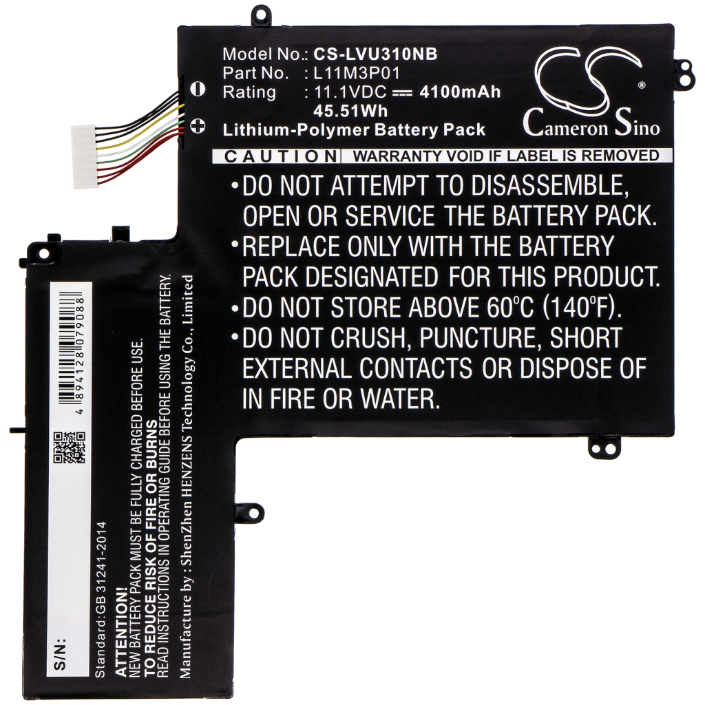 Laptop akkumulátorok Lenovo IdeaPad U310 4375-62G (CS-LVU310NB)