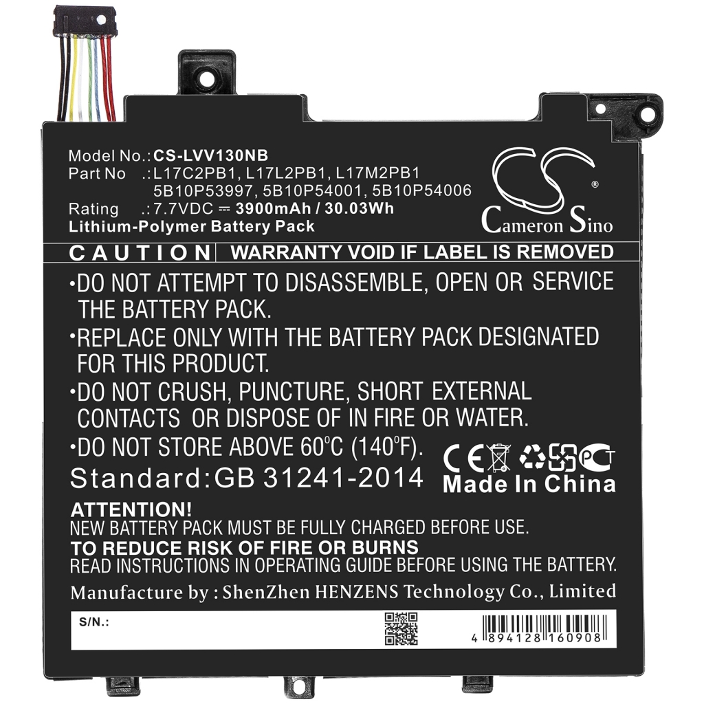 Notebook battery Lenovo CS-LVV130NB