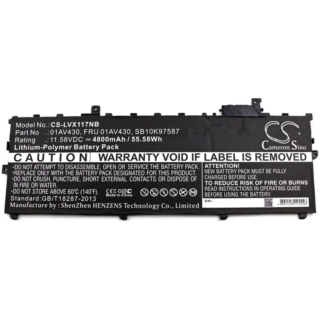 Notebook battery Lenovo TP X1-20KGS1NA05 (CS-LVX117NB)