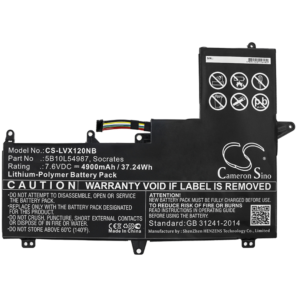 Notebook battery Lenovo CS-LVX120NB