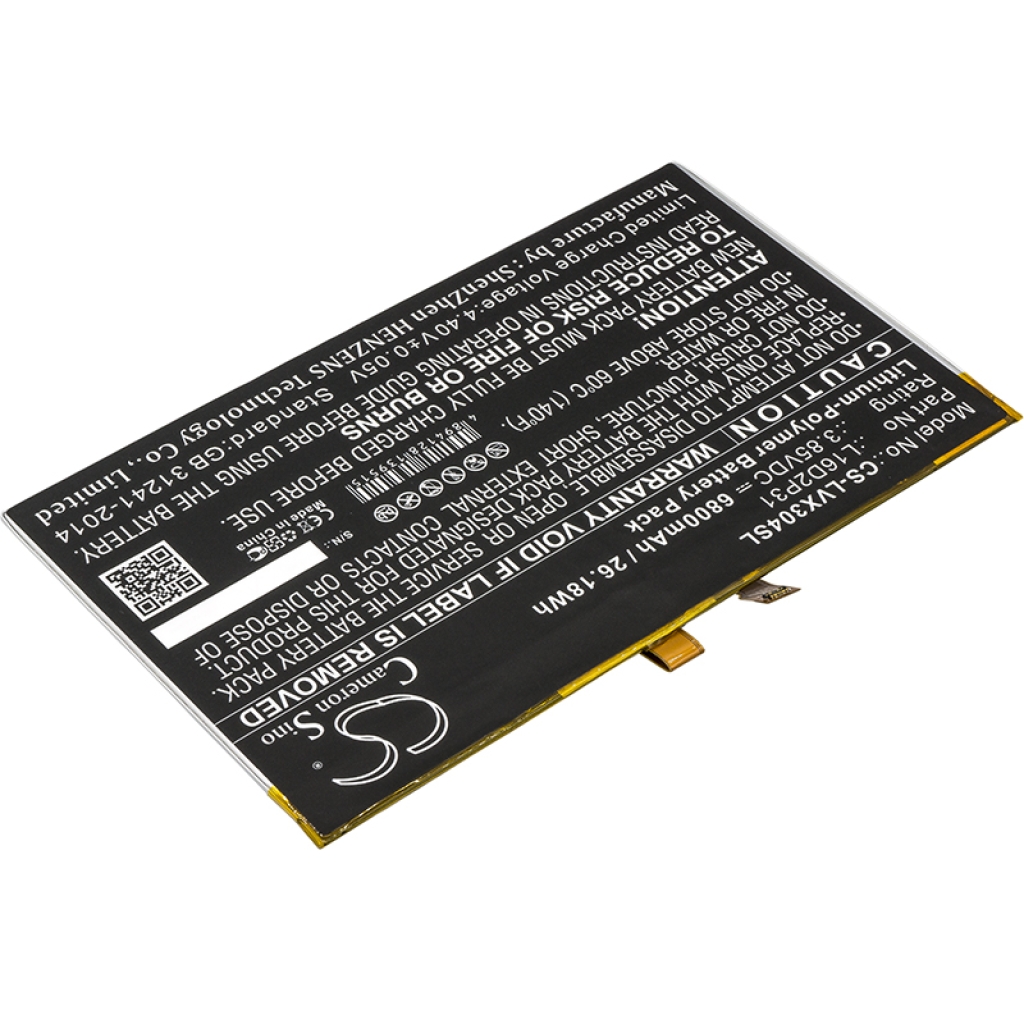 Tablet Battery Lenovo TB-X304F (CS-LVX304SL)