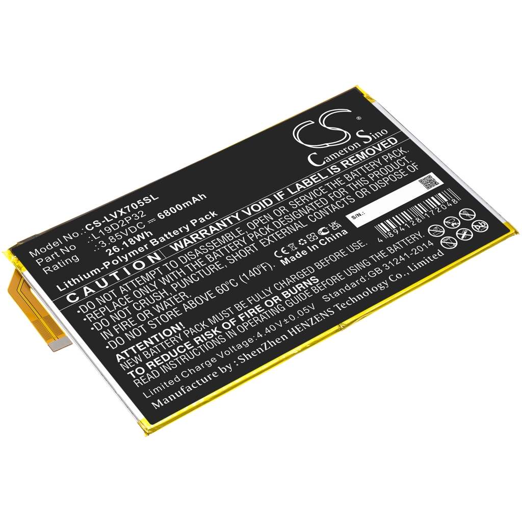 Tablet Battery Lenovo Yoga Smart Tab (CS-LVX705SL)