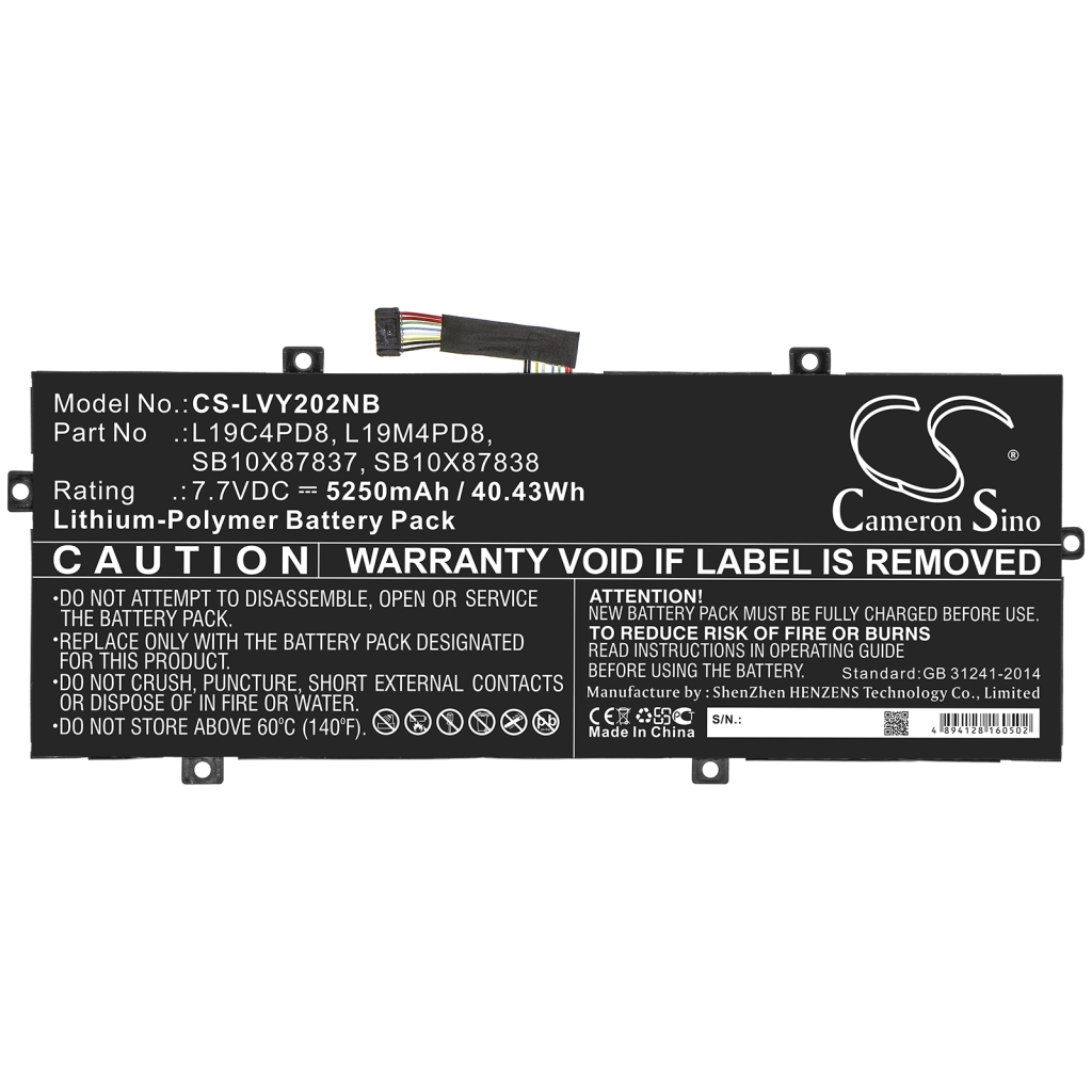 Notebook battery Lenovo CS-LVY202NB