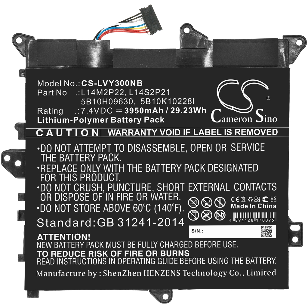 Notebook battery Lenovo CS-LVY300NB