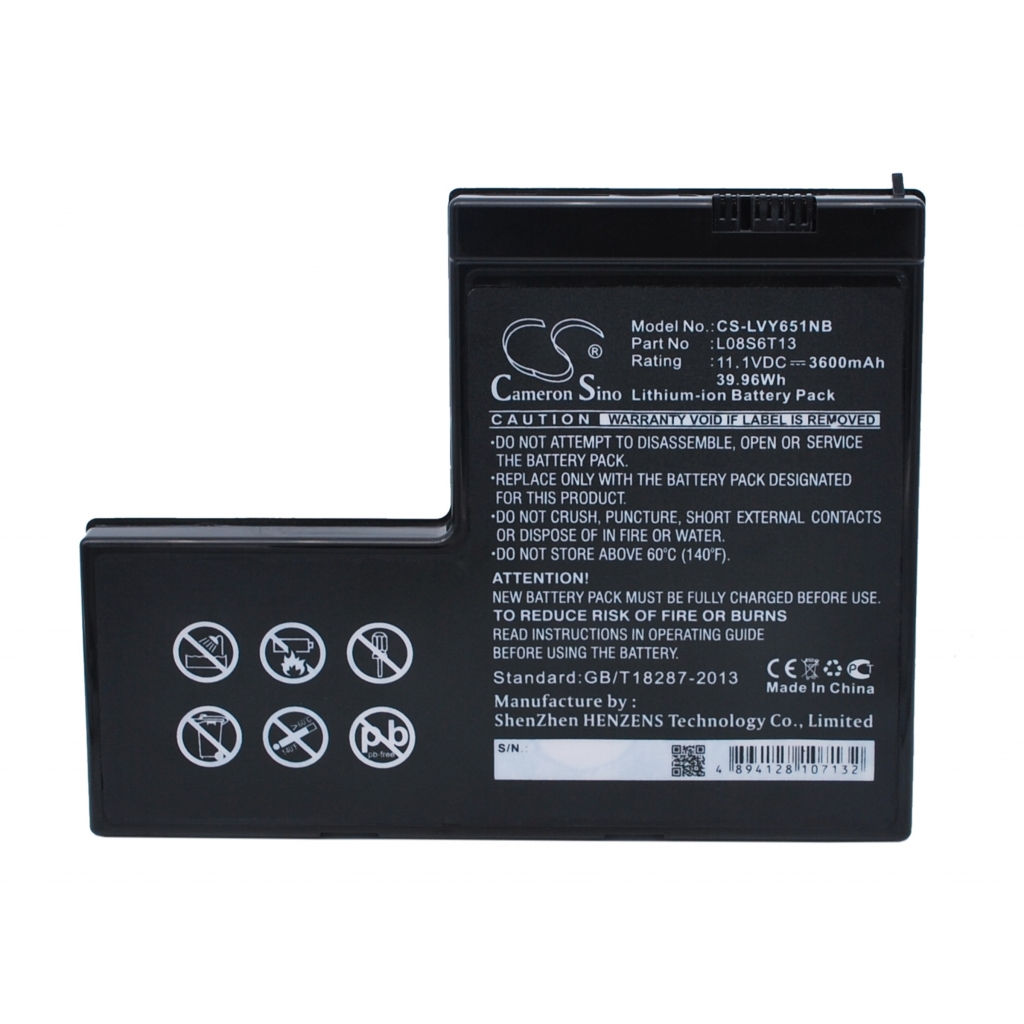 Notebook battery Lenovo CS-LVY651NB