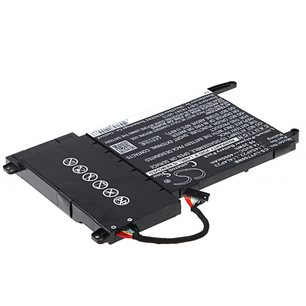 Laptop akkumulátorok Lenovo IdeaPad Y700-15ISK (CS-LVY700NB)