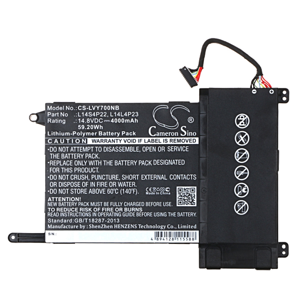 Notebook battery Lenovo CS-LVY700NB