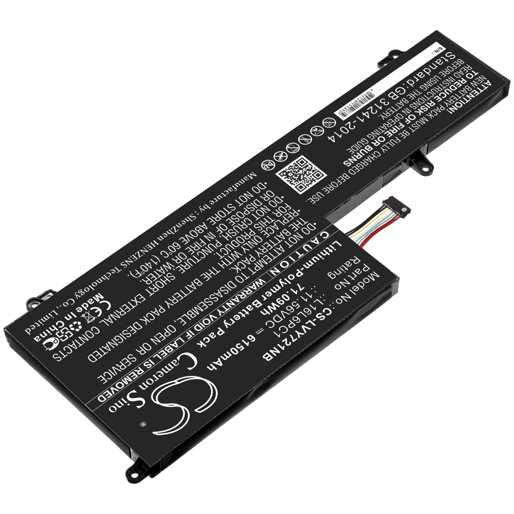 Laptop akkumulátorok Lenovo Yoga 720-15IKB (80X70042GE) (CS-LVY721NB)