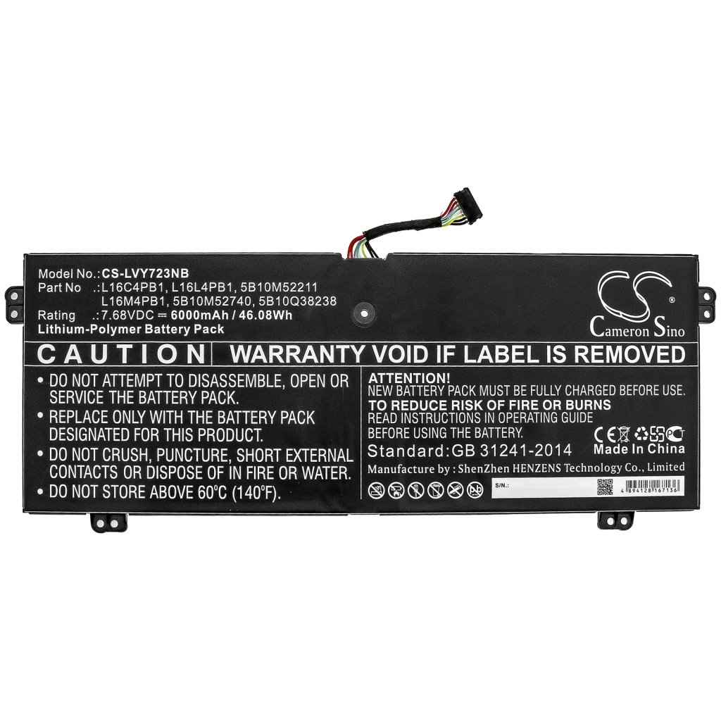 Notebook battery Lenovo CS-LVY723NB