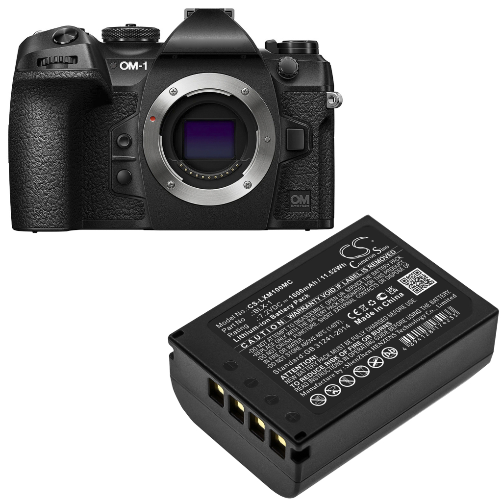 Camera Battery Olympus CS-LXM100MC