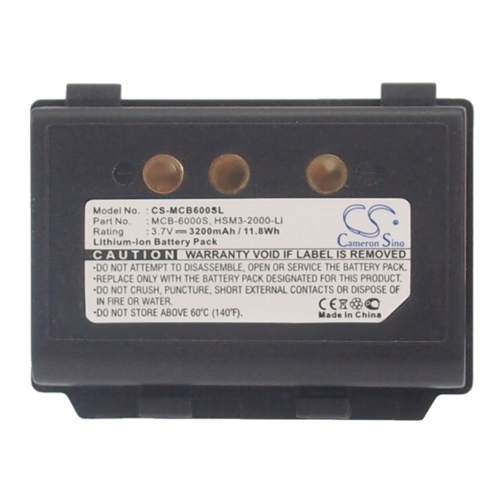 BarCode, Scanner Battery M3 Mobile CS-MCB600SL