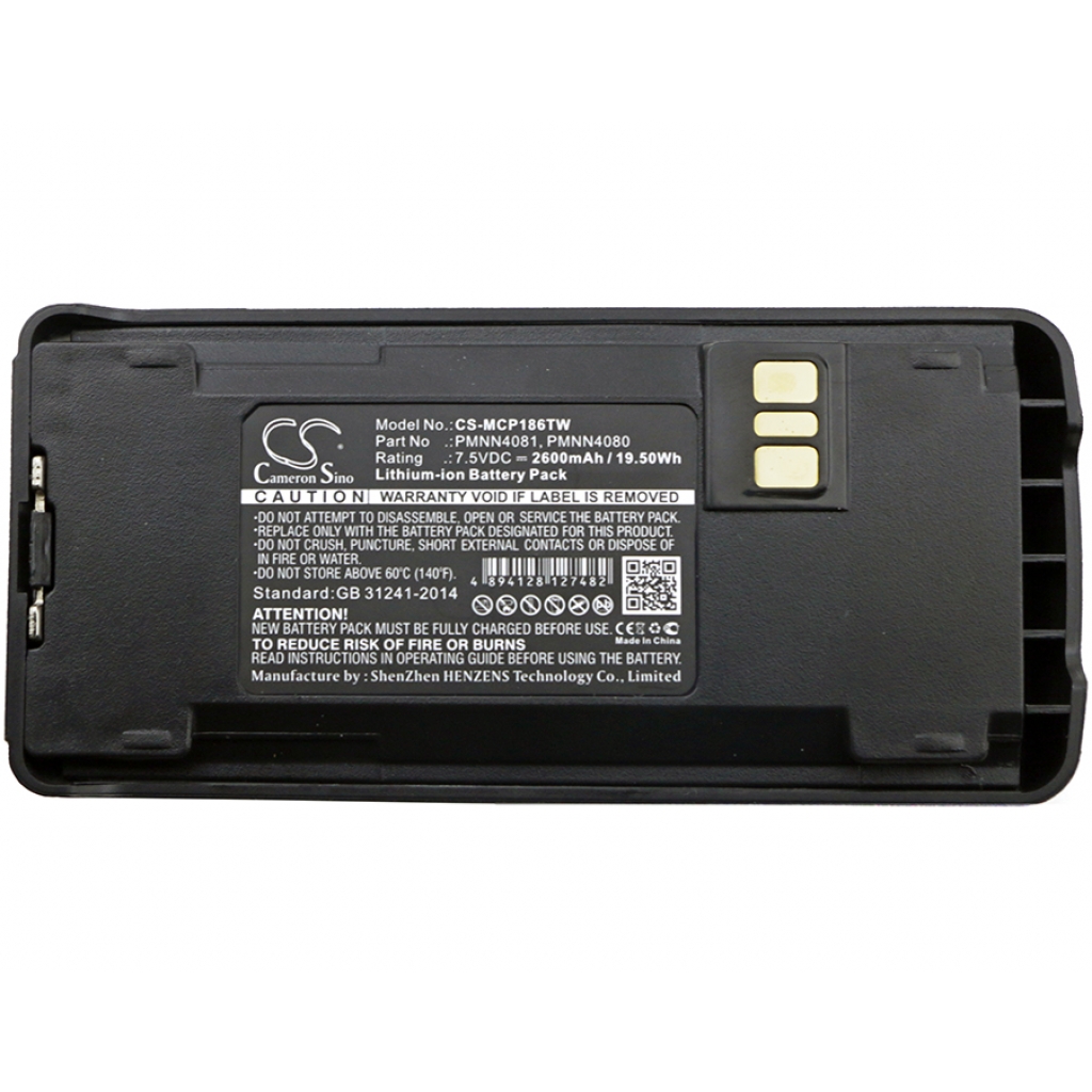 Two-Way Radio Battery Motorola CS-MCP186TW