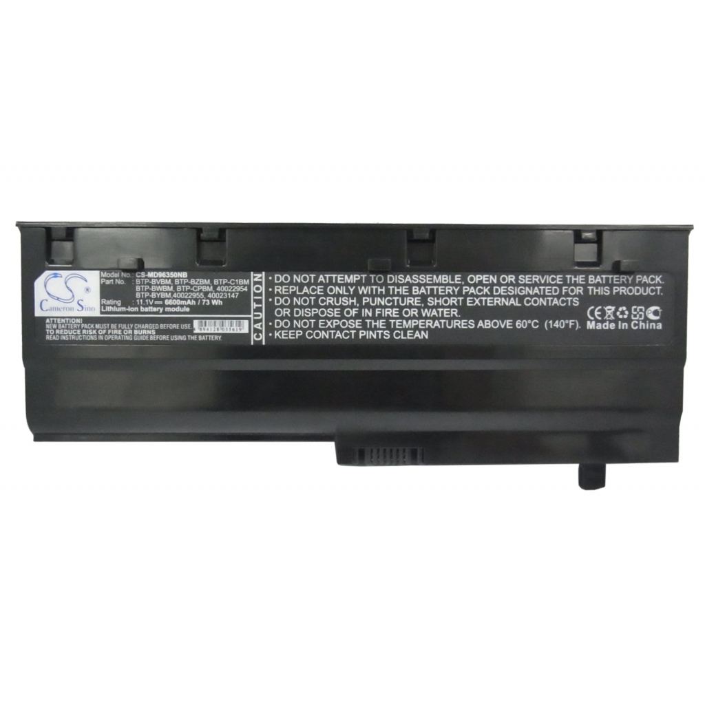 Notebook battery Medion Akoya MD96350 (CS-MD96350NB)