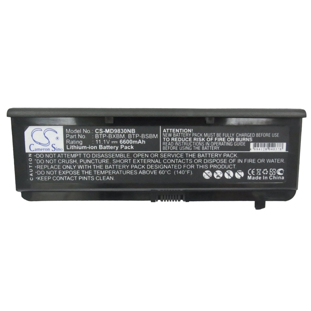 Notebook battery Medion WAM2070 (CS-MD9830NB)