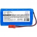 Battery Replaces ICP186500-15F-M-3S1P-S