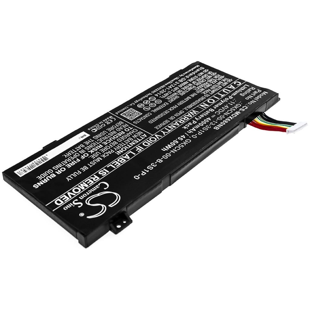 Notebook battery Medion Erazer X15807 (CS-MDX680NB)