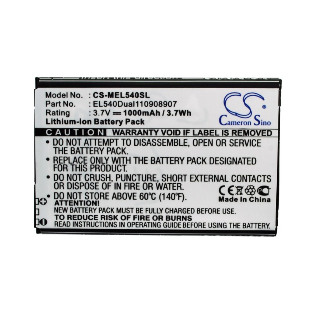 Akkumulátorok tablettákhoz Mobistel CS-MEL540SL