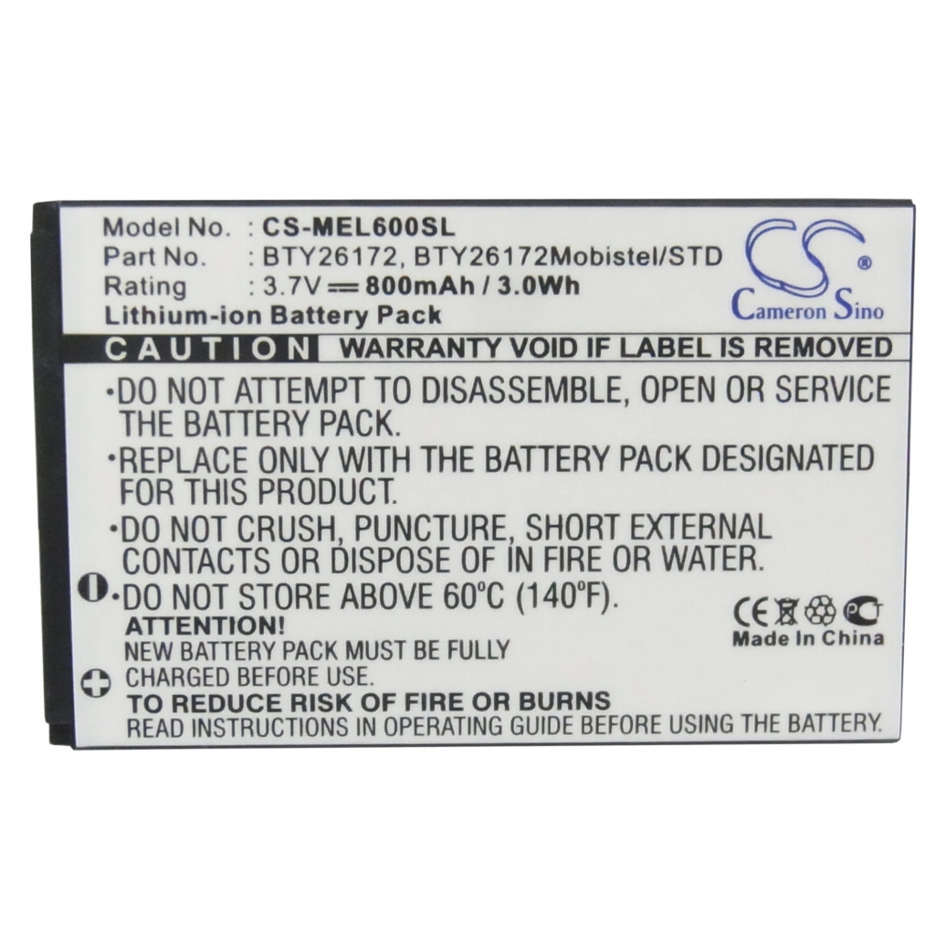 Battery Replaces BTY26172