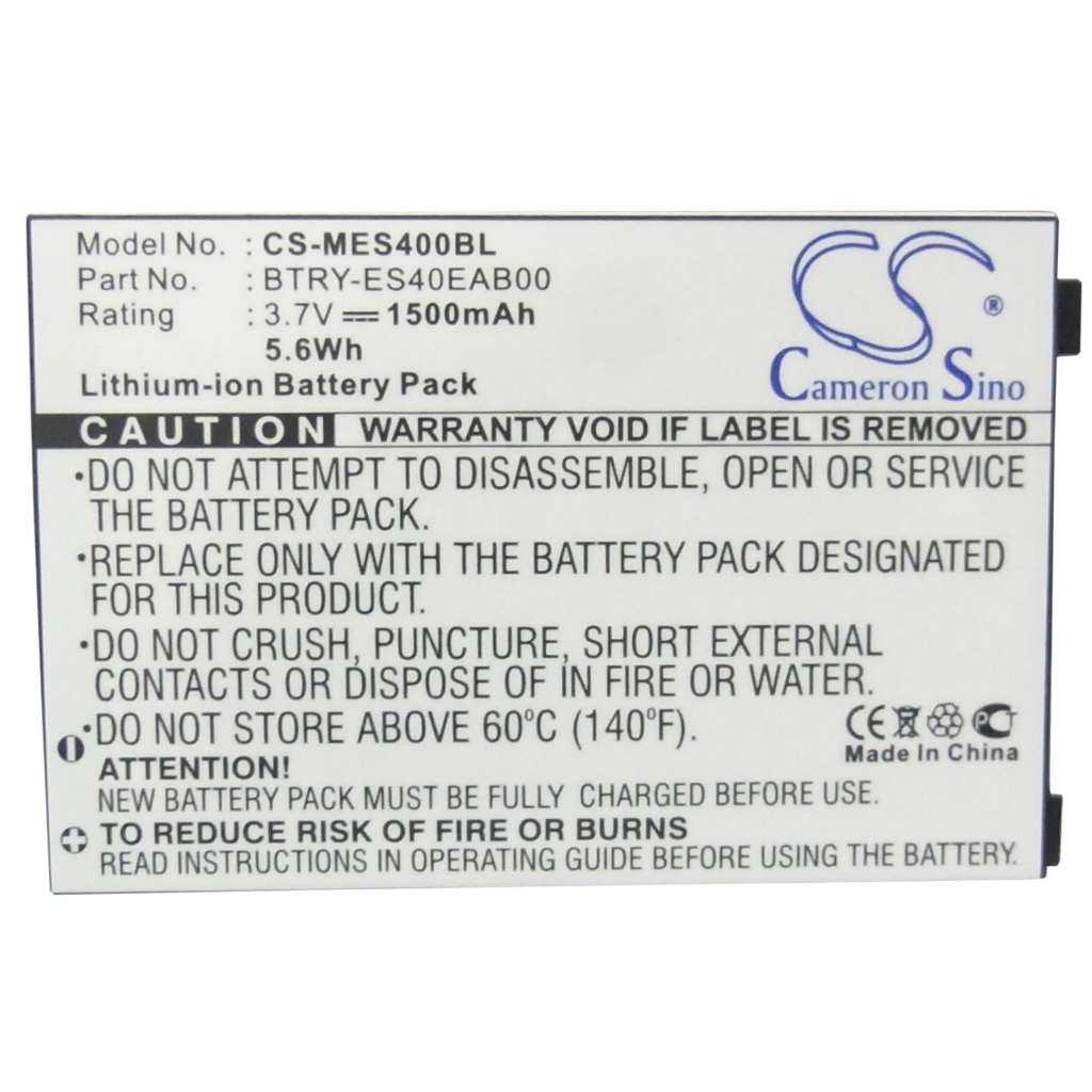 Battery Replaces BTRY-ES40EAB00