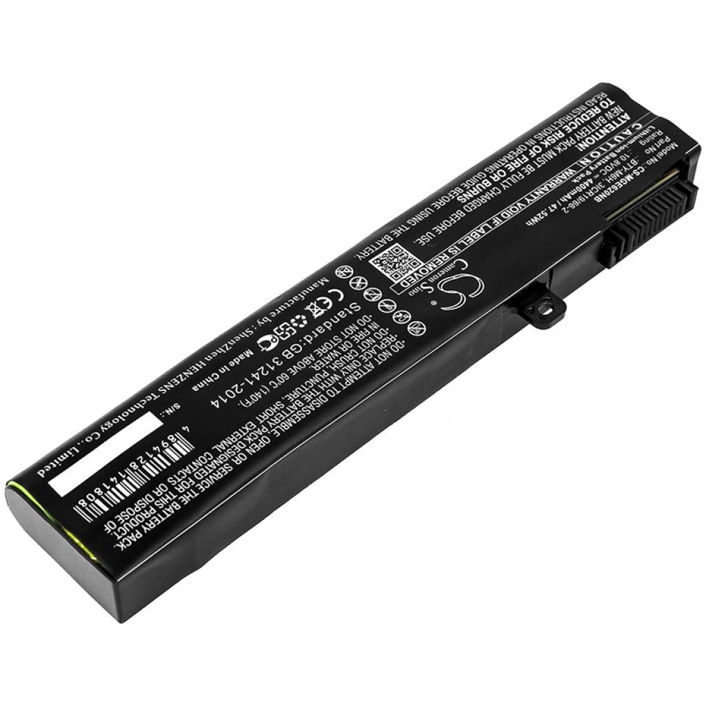 Notebook battery MSI CS-MGE620NB