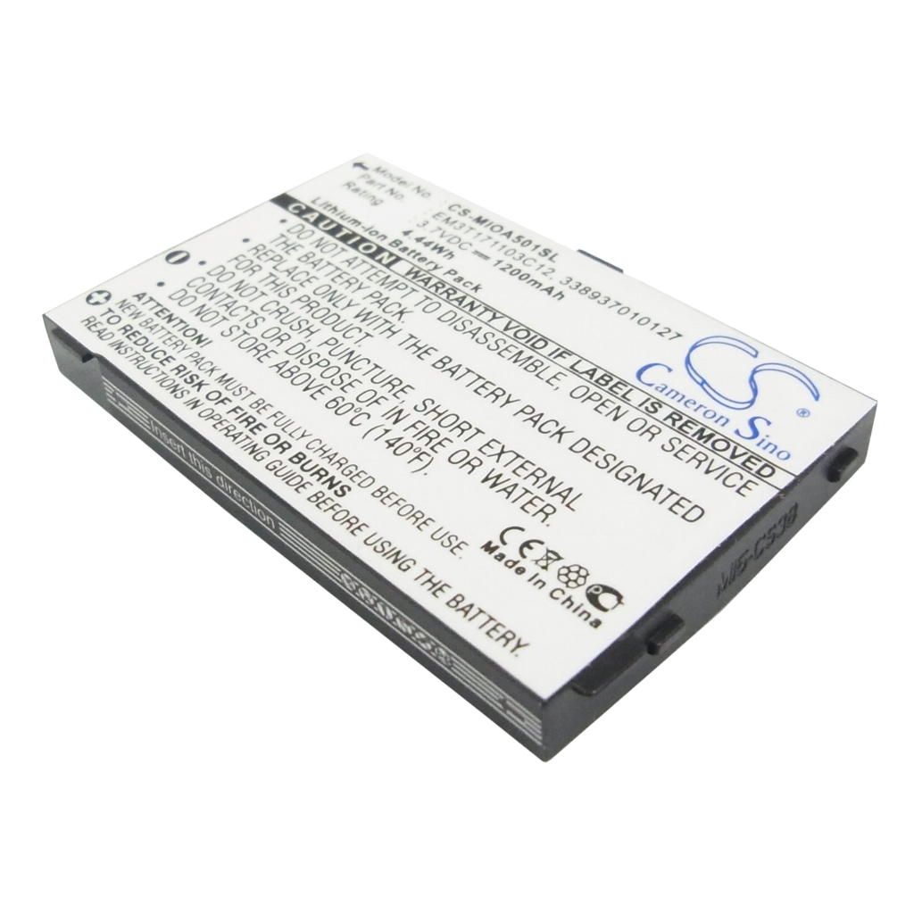 Mobile Phone Battery Mitac CS-MIOA501SL