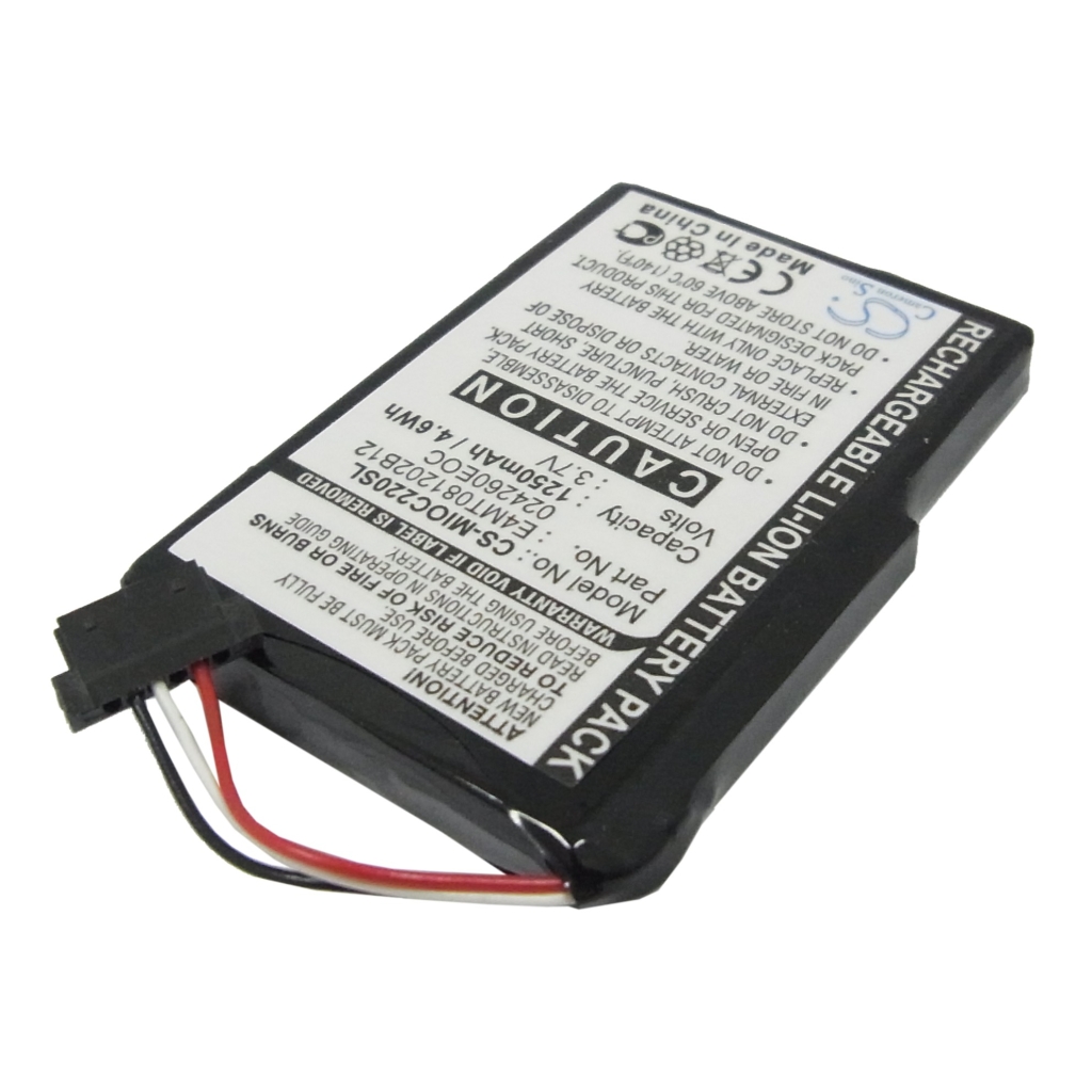 GPS, Navigator Battery Medion MD96112 (CS-MIOC220SL)