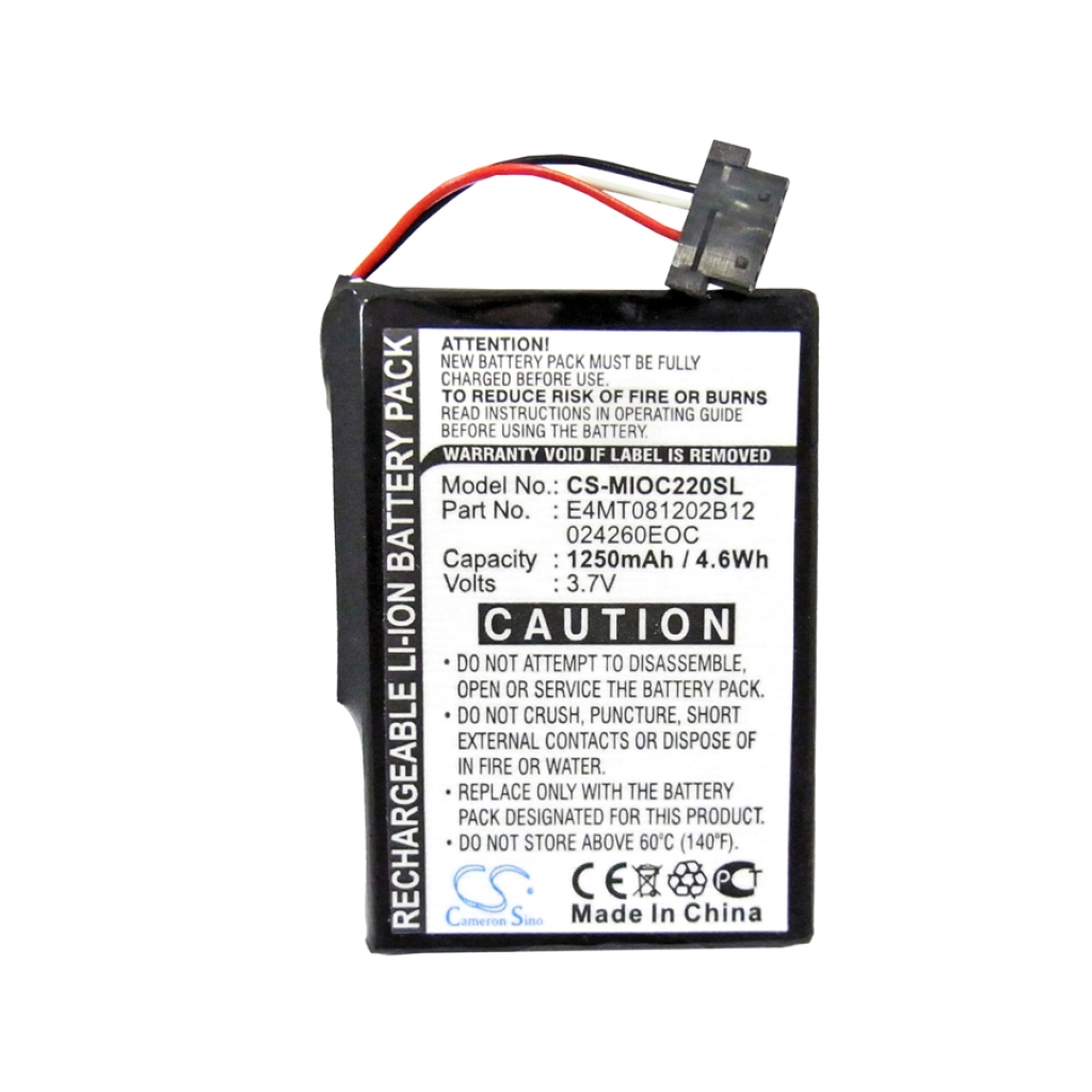 GPS, Navigator Battery Mitac Mio C230 (CS-MIOC220SL)