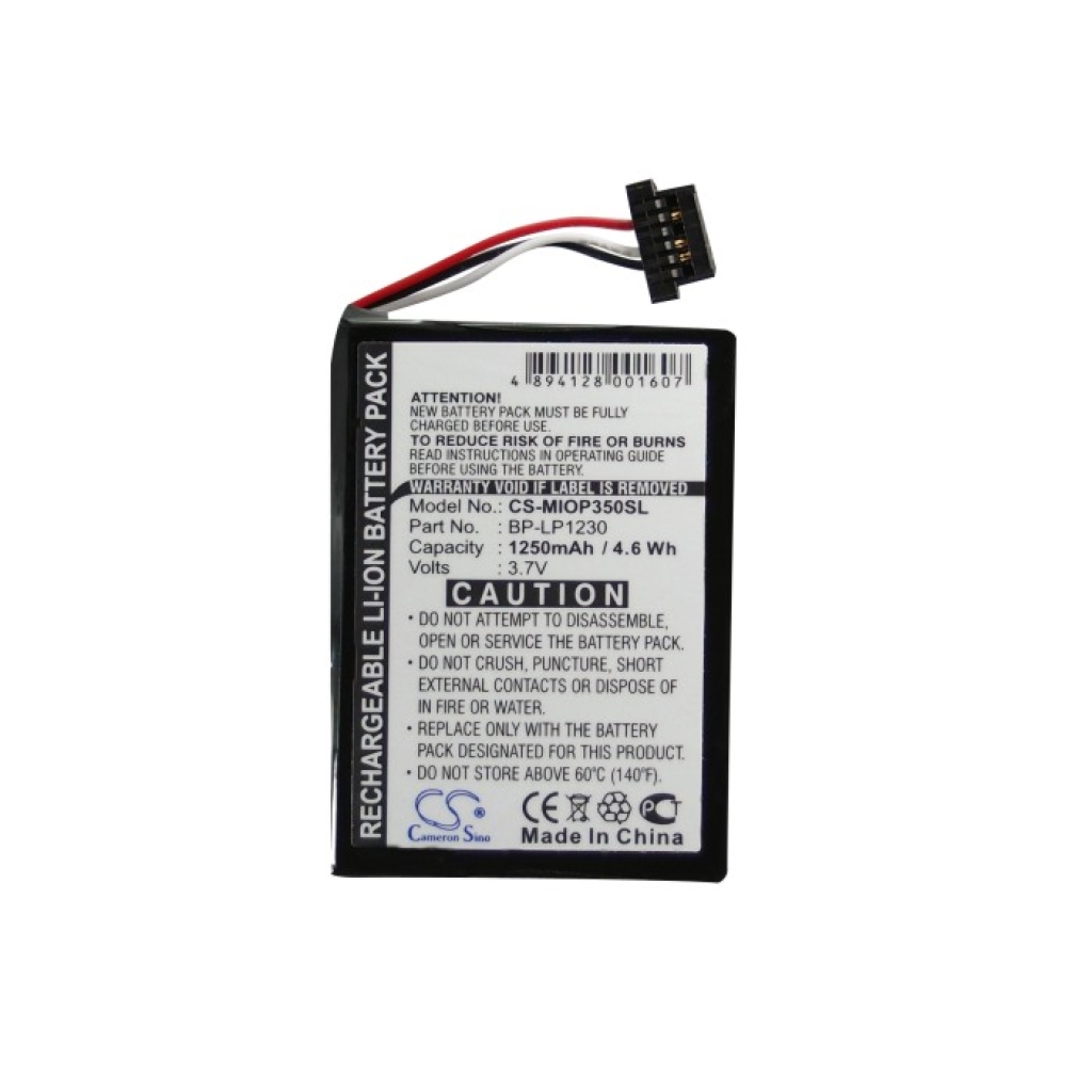 GPS, Navigator Battery Medion GoPal P4410