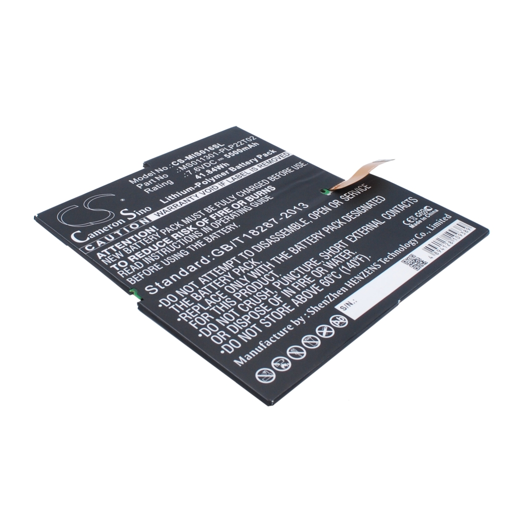 Tablet Battery Microsoft CS-MIS016SL