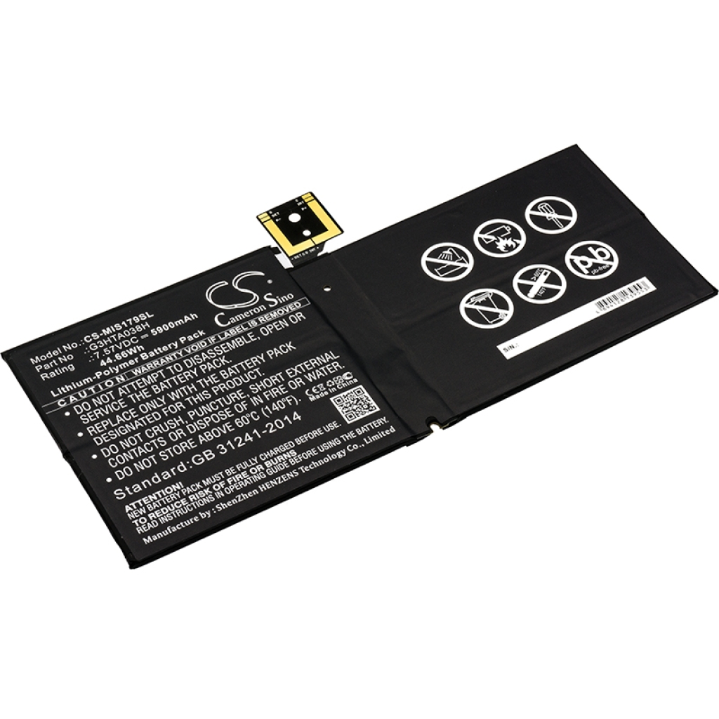 Tablet Battery Microsoft Surface Pro 5 (CS-MIS179SL)