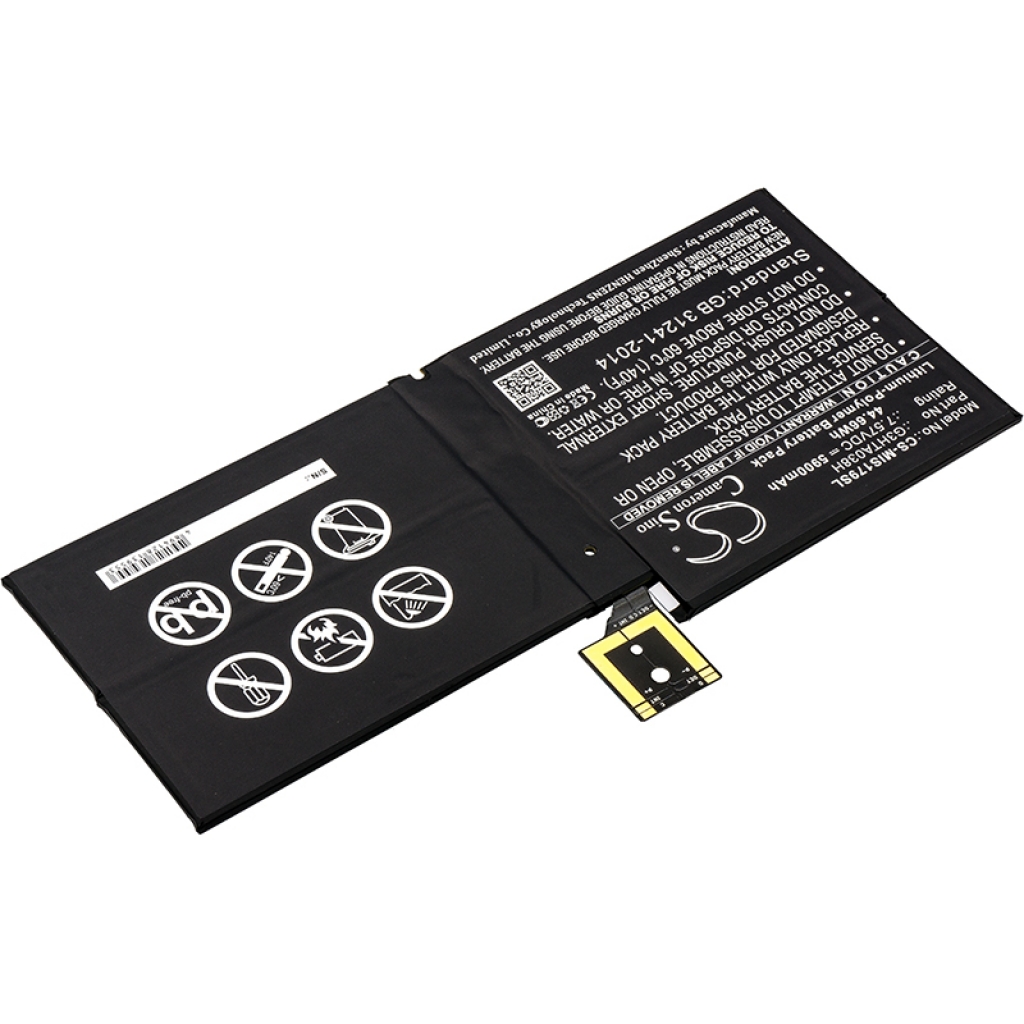 Tablet Battery Microsoft Surface Pro 5 (CS-MIS179SL)