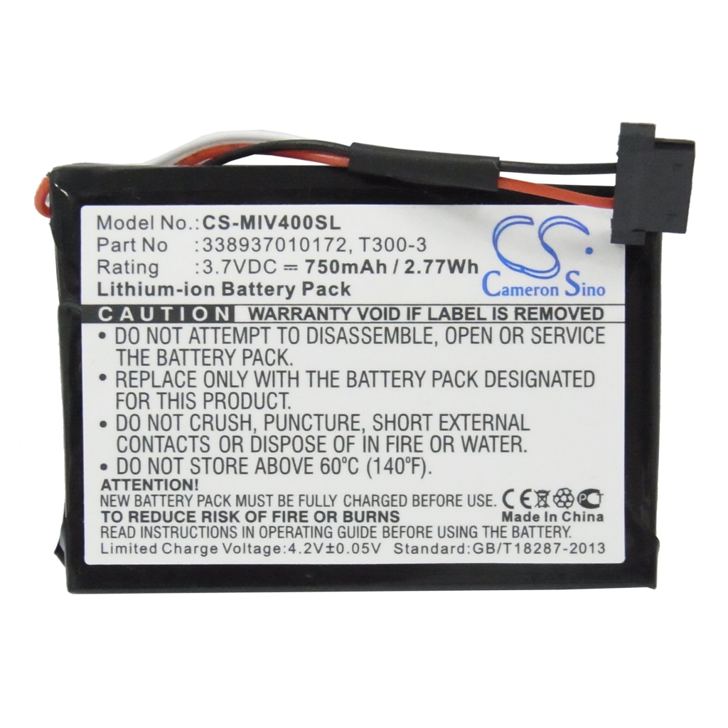 GPS, Navigator Battery Mitac MIO 4190 (CS-MIV400SL)