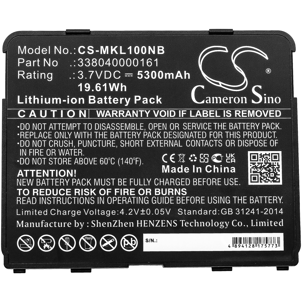 Tablet Battery Matic CS-MKL100NB