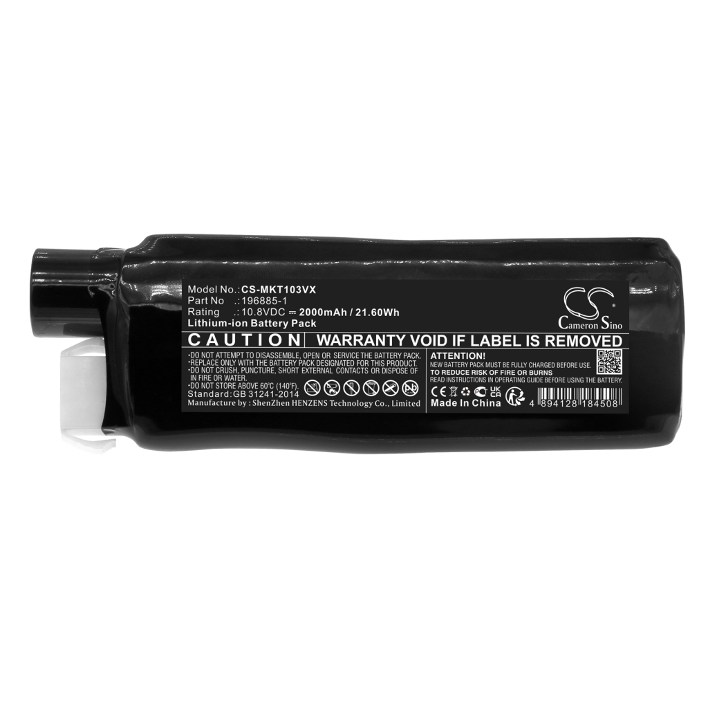 Vacuum Battery Makita CL103DX (CS-MKT103VX)
