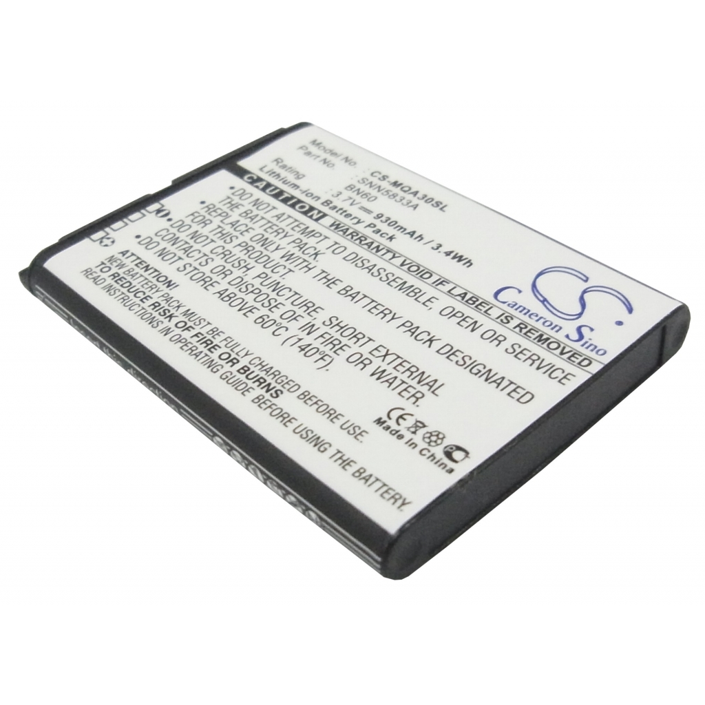 Mobile Phone Battery Motorola CS-MQA30SL