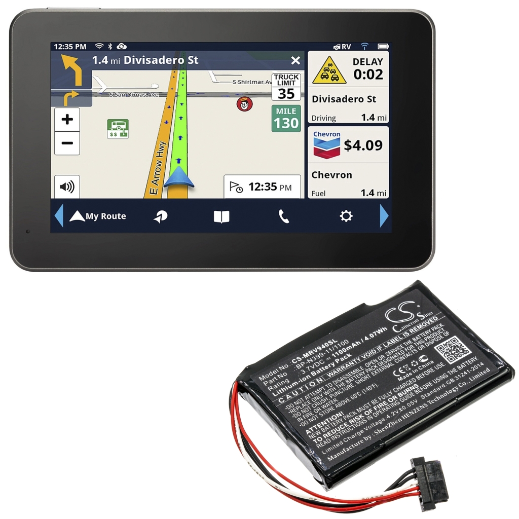 GPS, Navigator Battery Magellan CS-MRV940SL