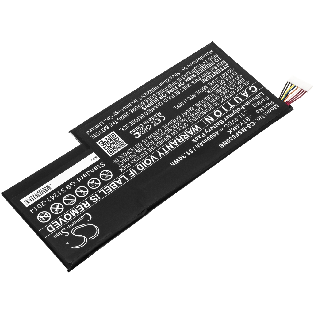 Notebook battery MSI GF75 THIN-8RX (CS-MSF630NB)