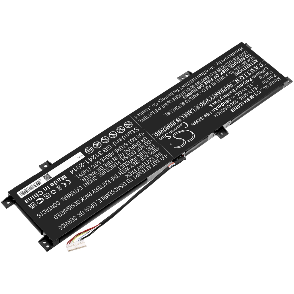 Notebook battery MSI CS-MSH150NB