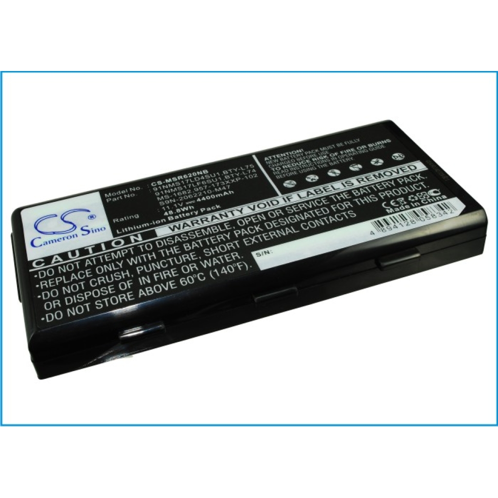 Notebook battery MSI CR610-007PL