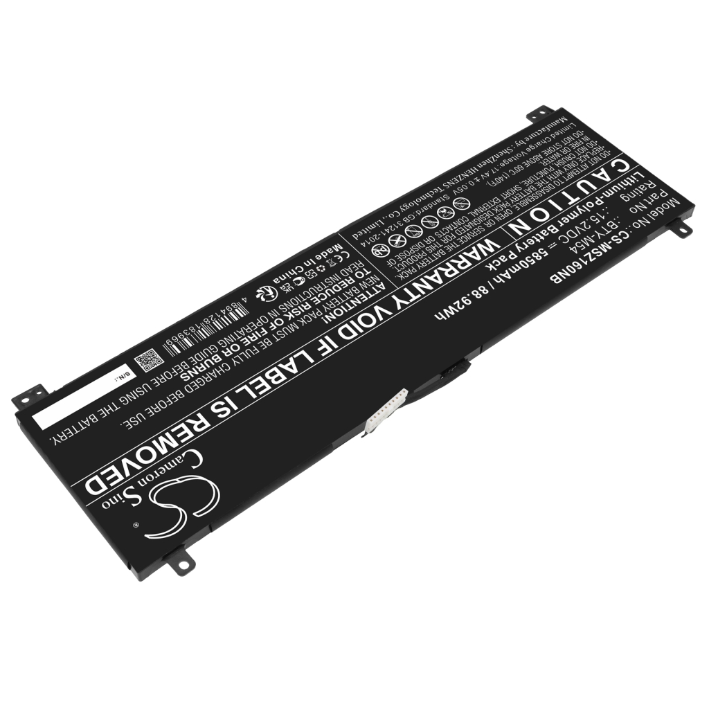 Notebook battery MSI Creator Z16 A11UE-073 (CS-MSZ160NB)